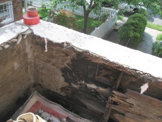 balcony rot