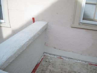 finished balcony