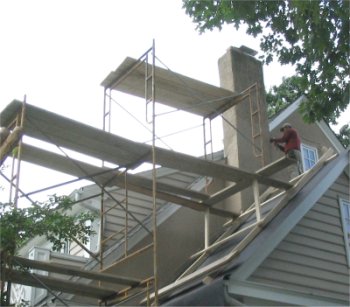 Scaffold is supported