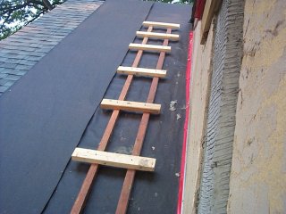 scaffolding dormers