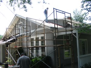 tear off and re stucco