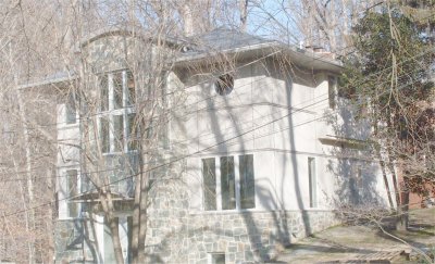 Stucco addition in Bethesda, MD