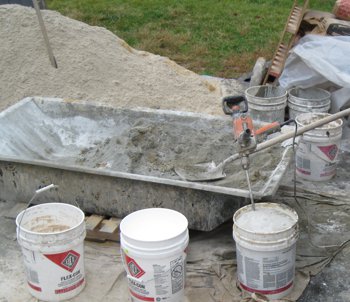 acrylic bonder for stucco